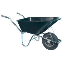 Klus- en tuinkruiwagen 100 Liter - Groen – Softwiel