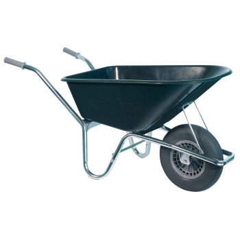 Klus- en tuinkruiwagen 100 Liter - Groen – Softwiel